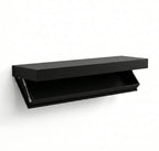 Hidden. concealment shelf in Matte Black, drop-down compartment open